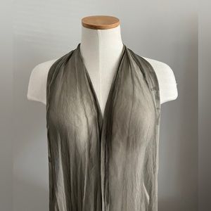 Long shear scarf/wrap